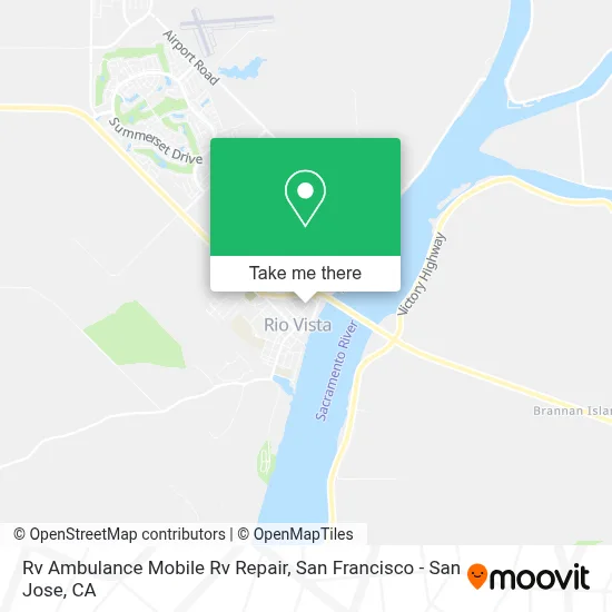 Rv Ambulance Mobile Rv Repair map