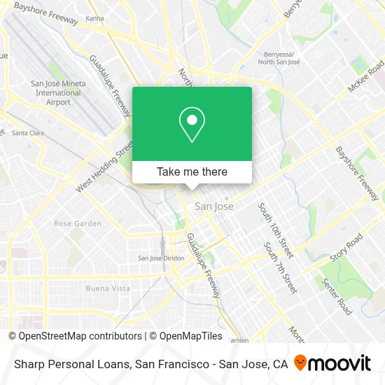 Sharp Personal Loans map