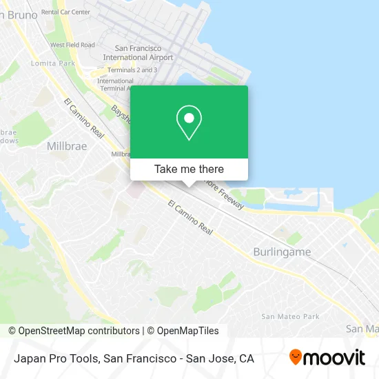 Japan Pro Tools map