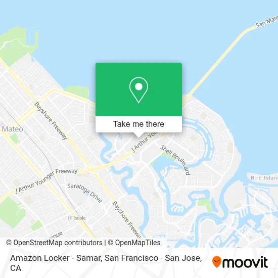 Amazon Locker - Samar map