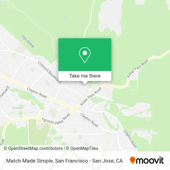 Match Made Simple map