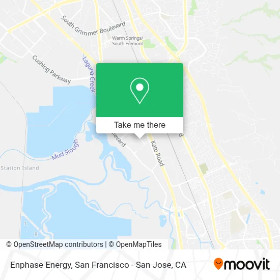 Enphase Energy map