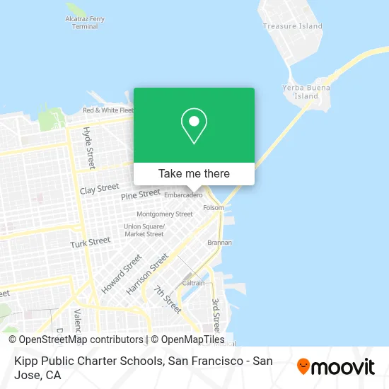 Kipp Public Charter Schools map