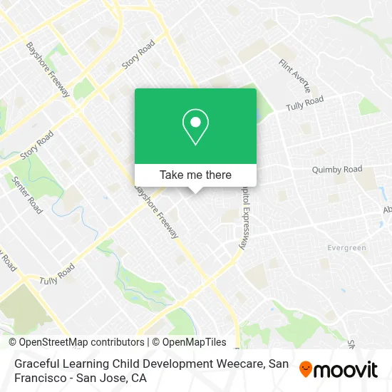 Graceful Learning Child Development Weecare map
