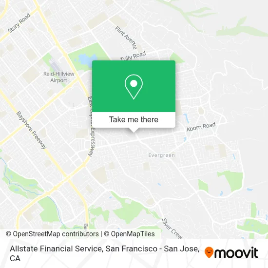 Allstate Financial Service map
