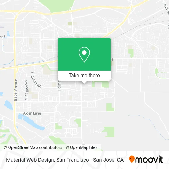 Material Web Design map