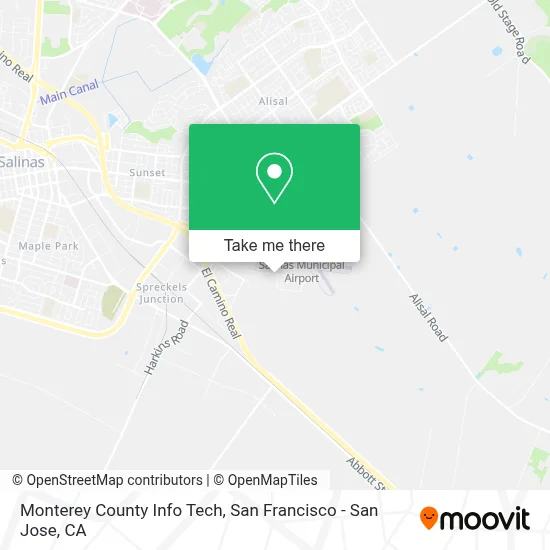 Monterey County Info Tech map
