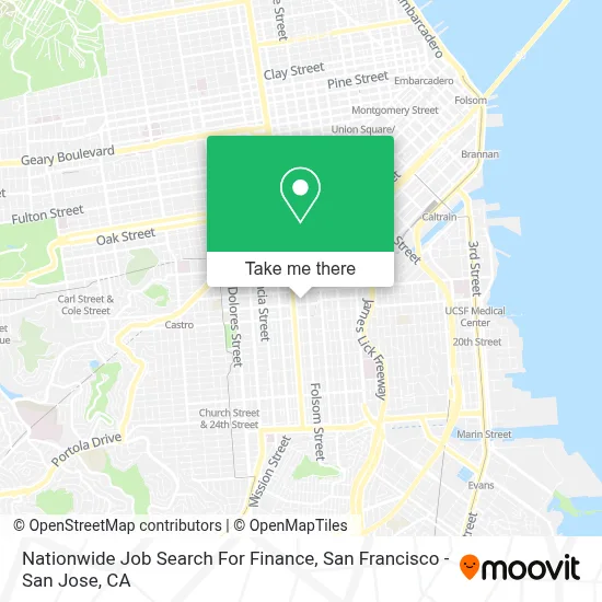 Nationwide Job Search For Finance map