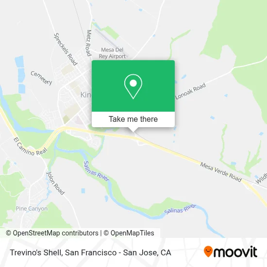Trevino's Shell map