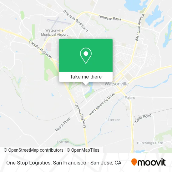 One Stop Logistics map