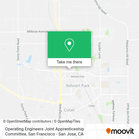 Operating Engineers Joint Apprenticeship Committee map