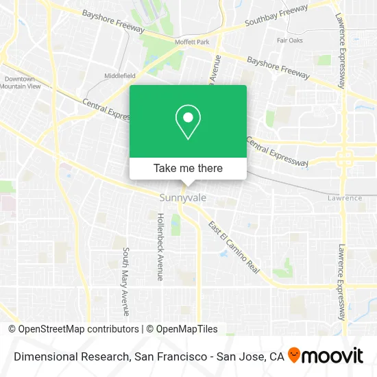 Dimensional Research map