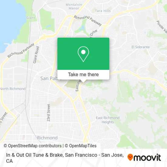 In & Out Oil Tune & Brake map