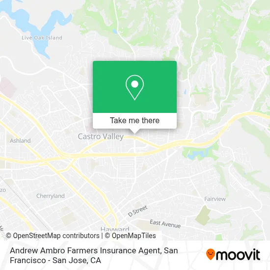 Andrew Ambro Farmers Insurance Agent map