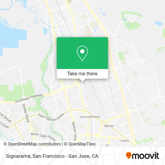 Signarama map