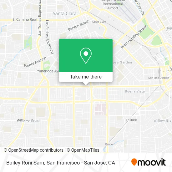 Bailey Roni Sam map