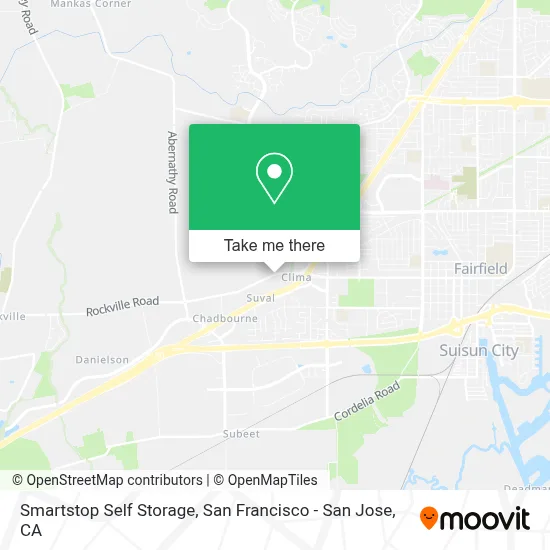 Smartstop Self Storage map