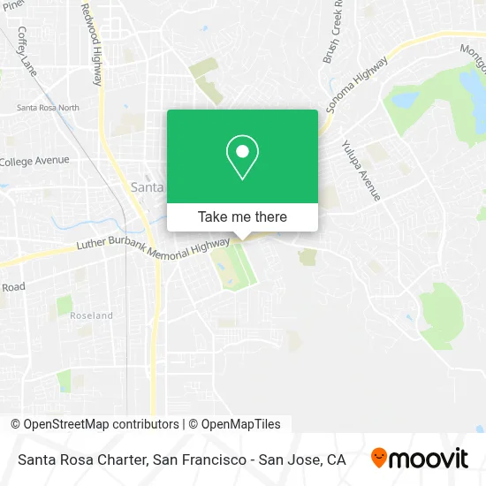 Santa Rosa Charter map