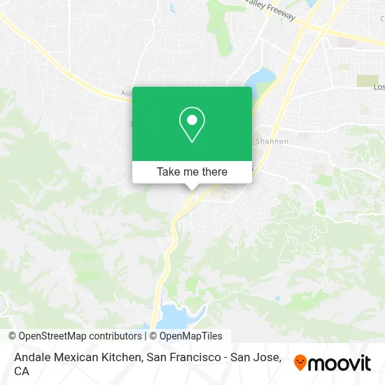 Andale Mexican Kitchen map