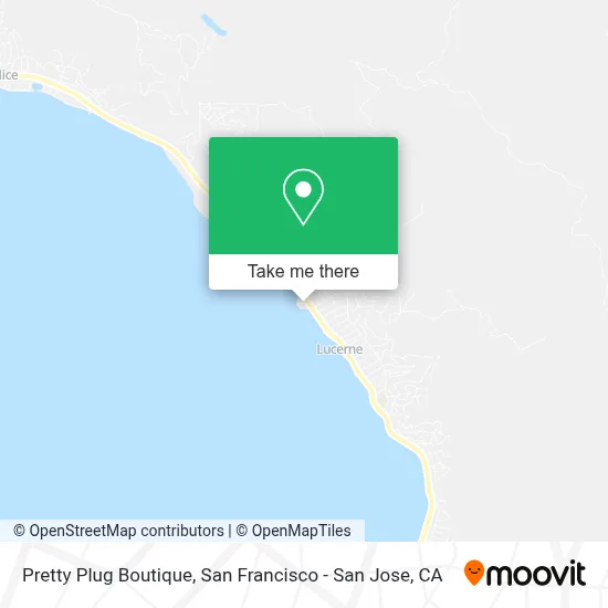Pretty Plug Boutique map