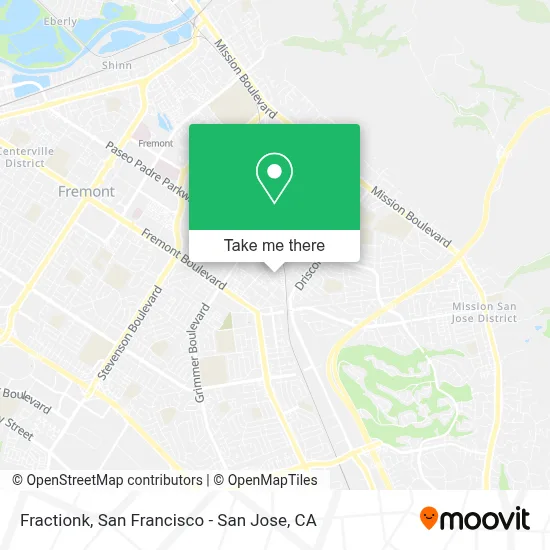 Fractionk map