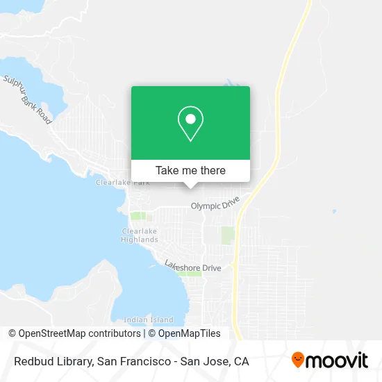 Redbud Library map