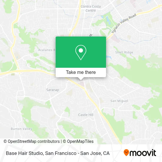 Base Hair Studio map