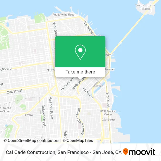 Cal Cade Construction map