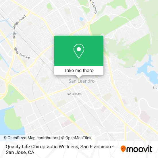 Quality Life Chiropractic Wellness map
