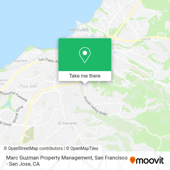 Marc Guzman Property Management map