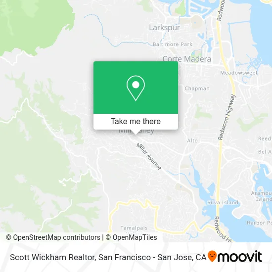 Scott Wickham Realtor map