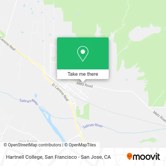 Hartnell College map