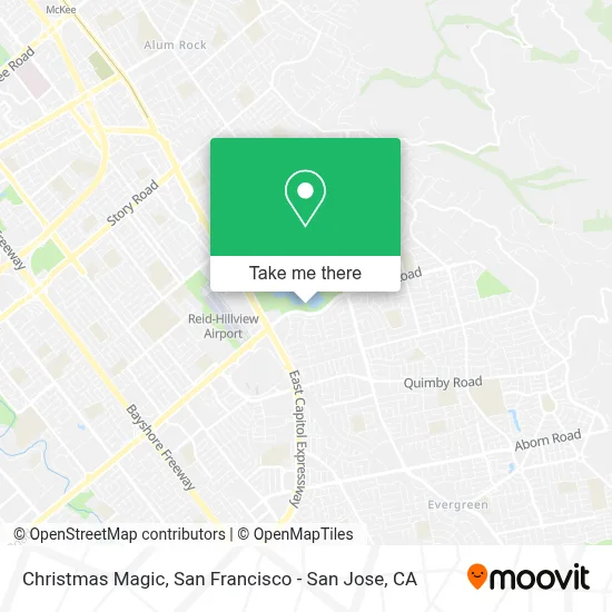Christmas Magic map