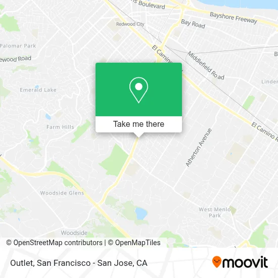 Outlet map