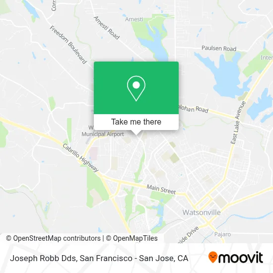 Joseph Robb Dds map