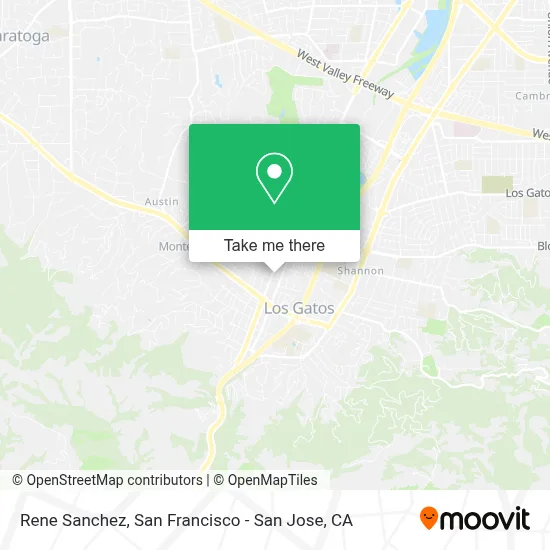 Rene Sanchez map