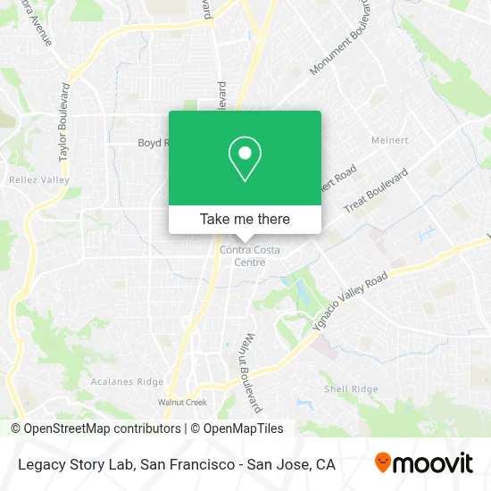 Legacy Story Lab map