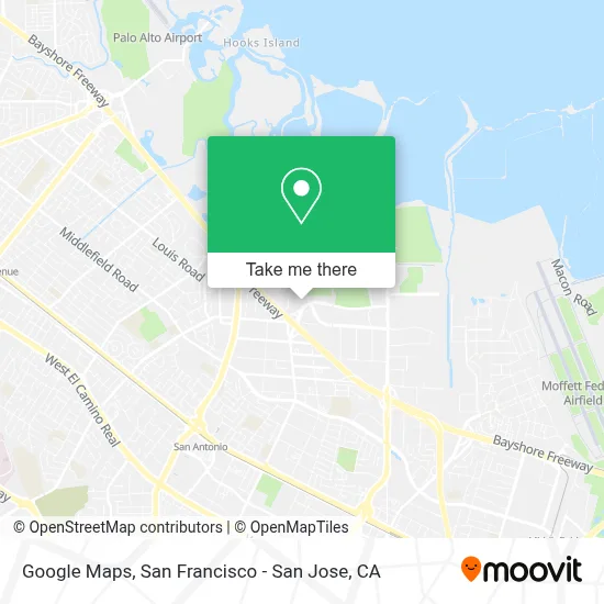 Google Maps map