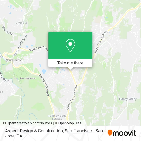 Aspect Design & Construction map