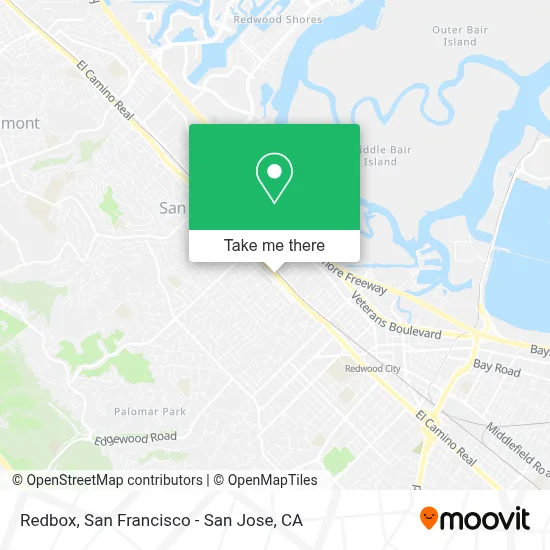 Redbox map