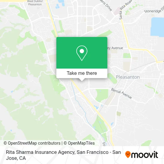 Rita Sharma Insurance Agency map