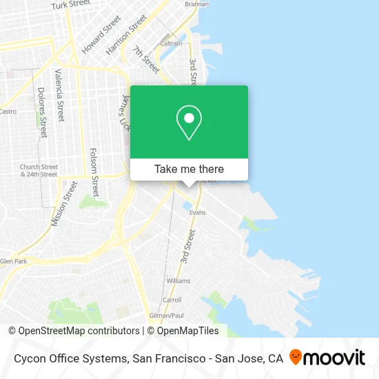 Cycon Office Systems map