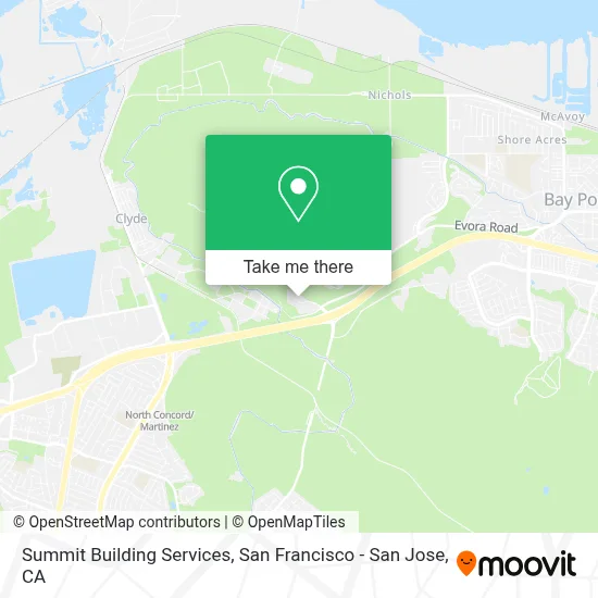 Summit Building Services map