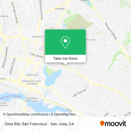 Qtea Bar map