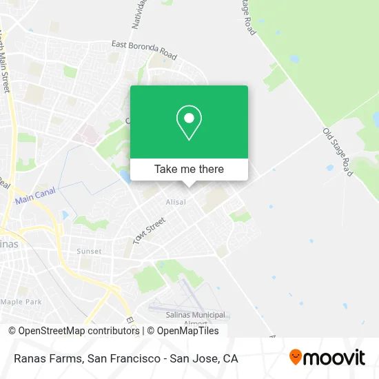 Ranas Farms map