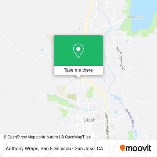 Anthony Wraps map