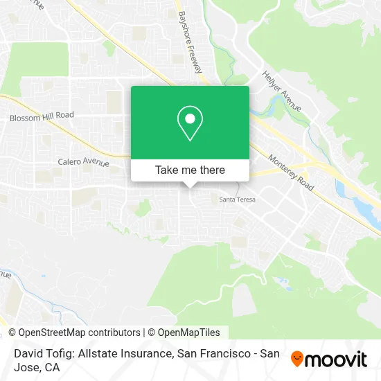 David Tofig: Allstate Insurance map