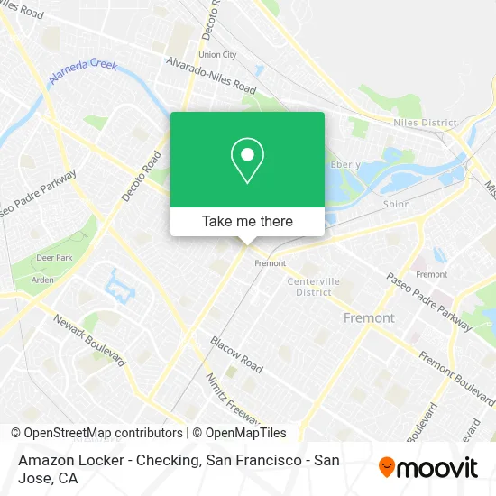 Amazon Locker - Checking map