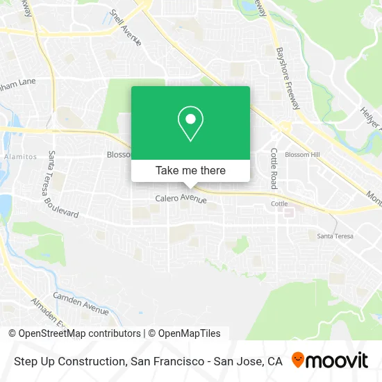 Step Up Construction map