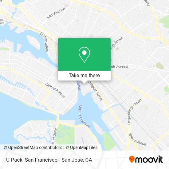 U-Pack map
